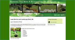 Desktop Screenshot of lawnsolutionsofenid.com